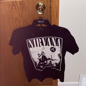 Nirvana band t shirt